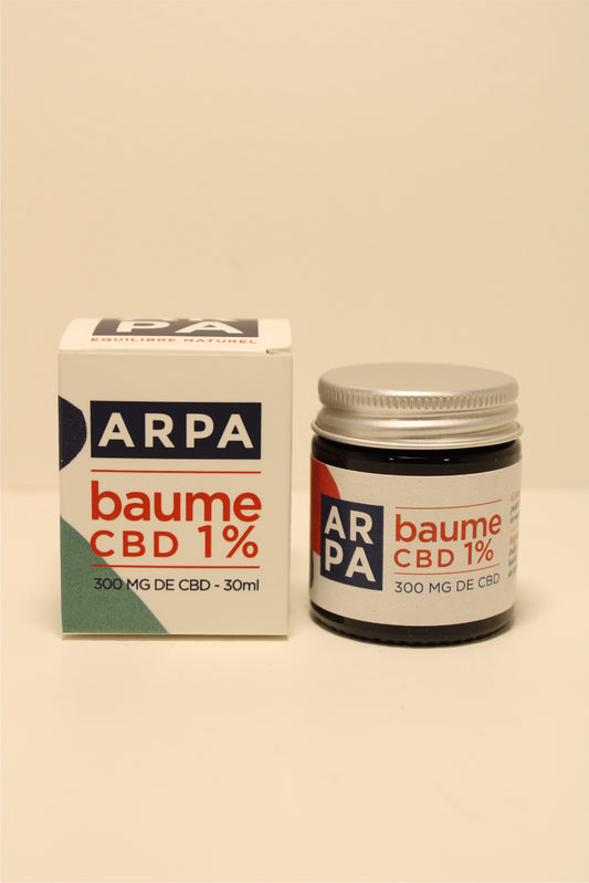 Baume brute Milles usages 1% CBD - au Chanvre organique made in la France