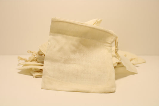 Filtre(s) à thés réutilisable(s) en coton bio. – Made in pas la France