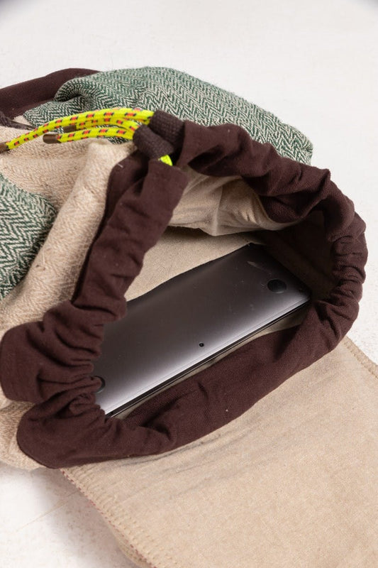 Sac à dos Mochila Kala Camp - Au Chanvre sauvage de l’Himalaya fait main au Népal