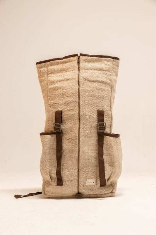 Sac à dos en Chanvre Nuptse - Au Chanvre sauvage de l’Himalaya fait main au Népal
