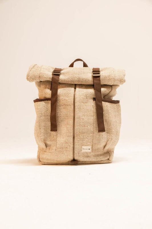 Sac à dos en Chanvre Nuptse - Au Chanvre sauvage de l’Himalaya fait main au Népal